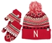 Husker Kids January Mitten Knit Hat Set - CH-A6224