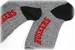 Marble Gray N and Huskers Sock - AU-53147