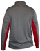 Mens Charcoal 1/4 Zip Pullover - AS-77049