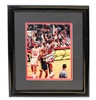 Michael Jordan Autographed Framed Action Print Nebraska Cornhuskers, Jerry Rice Autographed Plaque