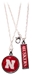 N Huskers Double Layered Necklace - DU-A4985