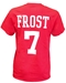 Nebraska 7 Frost Football Tee - AT-B4020