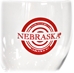 Nebraska Bullseye Wine Glass - KG-A3101