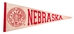 Nebraska Canvas Pennant - FP-95908