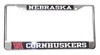 Nebraska Cornhuskers License Frame Nebraska Cornhuskers, Nebraska Vehicle, Huskers Vehicle, Nebraska Nebraska Cornhuskers License Plate Frame, Huskers Nebraska Cornhuskers License Plate Frame