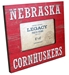 Nebraska Cornhuskers Weathered Picture Frame - OD-A9055