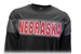 Nebraska Embroidered Color Block Crew - AS-92027