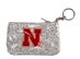 Nebraska Glitter Coin Purse - DU-91023