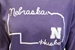 Nebraska Grape State Hightail Tee - AT-A3237