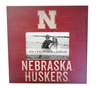 Nebraska Huskers Picture Frame Nebraska Cornhuskers, Ceramic Picture