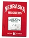 Nebraska Huskers Red Wooden Picture Frame - OD-A9054