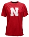 Nebraska Iron N Logo Champion Tee - Red - AT-91062