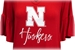 Nebraska Ladies Keyhole Ruffle Sleeve Top - AT-B6269