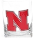 Nebraska  Logo Rocks  Glass - KG-87773