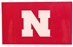 Nebraska N Screened Flag - FW-96612