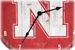 Nebraska N Wall Clock - OD-86007