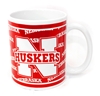 Nebraska Printed Coffee Mug Nebraska Cornhuskers, Nebraska  Kitchen & Glassware, Huskers  Kitchen & Glassware, Nebraska Nebraska Printed Coffee Mug, Huskers Nebraska Printed Coffee Mug