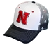 Nebraska Spangled Mesh Back Hat - HT-B6194