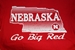 Nebraska State Red Tee - AT-71140