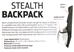 Nebraska Stealth Backback - DU-99012