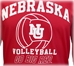 Nebraska Volleyball Go Big Red LS Tee - AT-A3265