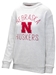 Nebraska Womens Thin Arch Sweatshirt - AS-B5103