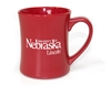 U of N Etched Mug Nebraska Cornhuskers, Nebraska  Kitchen & Glassware, Huskers  Kitchen & Glassware, Nebraska Red Etched Mug, Huskers Red Etched Mug