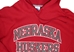 Red Men's Russell Hoody w/ Grey Applique - AS-70129