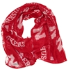 Red Sheer Infinity Scarf with N Huskers Nebraska Cornhuskers, Nebraska  Ladies, Huskers  Ladies, Nebraska  Ladies, Huskers  Ladies, Nebraska  Ladies Accessories, Huskers  Ladies Accessories, Nebraska  Ladies Outerwear, Huskers  Ladies Outerwear, Nebraska Nebraska Logo Scarf, Huskers Nebraska Logo Scarf
