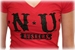 Red V-Neck Tie Tee - AT-71084