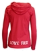 Red W Hooded Tee GBR Cornborn - AT-A3246