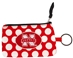 Red With White Polka Dots Coin Purse - DU-60540