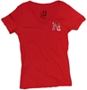 Red V-Neck with Huskers in Bling on Back Nebraska Cornhuskers, Nebraska  Ladies, Huskers  Ladies, Nebraska  Short Sleeve, Huskers  Short Sleeve, Nebraska  Ladies Tops, Huskers  Ladies Tops, Nebraska  Ladies T-Shirts, Huskers  Ladies T-Shirts, Nebraska Red v-neck with Huskers in bling on back, Huskers Red v-neck with Huskers in bling on back