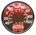 N Huskers Round Wall Thermometer - PY-75062