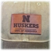 Two Tone Khaki Leather Patch Huskers Hat - HT-A5265