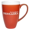U. of Nebraska Earth Tone Ceramic Mug Nebraska Cornhuskers, Nebraska  Kitchen & Glassware, Huskers  Kitchen & Glassware, Nebraska Brown Earth Tone Ceramic Mug, Huskers Brown Earth Tone Ceramic Mug