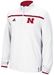White Adidas 1/4 Zip Huskers Sideline Long Sleeve Knit - AW-83002