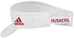 White Adidas Nebraska Huskers Visor - HT-79137