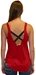 Women's Red Crossback Tank - AT-71219