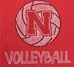 Womens Volleyball Bling Tee - AT-63033
