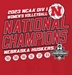 YOUTH Nebraska Volleyball 2023 Six Times Champs Tee - ORDER NOW SHIPS BY 12/20! - YT-99993