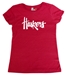 Youth Glitter Huskers Tee - YT-A6241