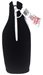 Zippered Black Bottle Coolie - GT-51373
