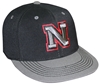 BLK HAT RED 3D EMBROID TOW husker football, nebraska merchandise, husker merchandise, nebraska cornhuskers apparel, husker apparel, nebraska apparel, husker hats, nebraska hats, nebraska caps, husker caps, Nebraska Cornhuskers, Red Iron N 3D Embroidery Black Hat