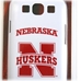 White Samsung Gal S3 N Huskers Case - NV-76505
