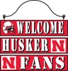 Nebraska Welcome Sign Nebraska Cornhuskers, Nebraska Welcome Sign