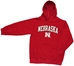 Youth Fleece Hoodie Red - YT-50025