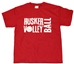Red Youth Volleyball Tee - YT-68180