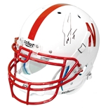 Coach Frost Autographed Authentic Nebraska Helmet