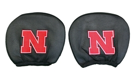 N Huskers Head Rest Covers